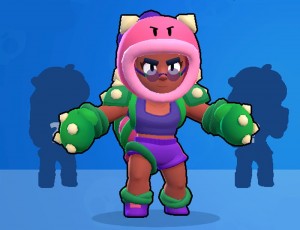 Create meme: brawl stars Frank, brawl stars rosa, rose brawl stars