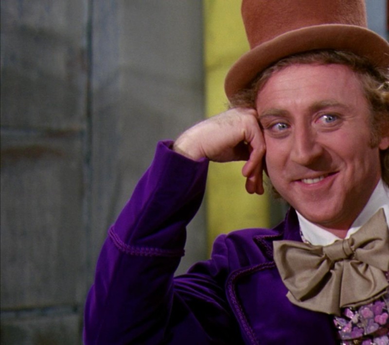 Create meme: Willy Wonka come on tell me, well let me tell meme, Willy Wonka meme