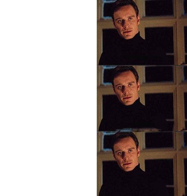 Create meme: meme with Fassbender, I want to see this meme, show me a meme