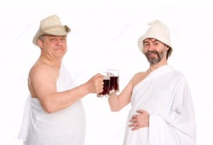 Create meme: bathroom pictures photos, man drinking kvass, beer bath