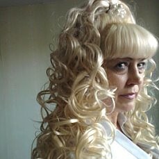 Create meme: hair, curls, Olga Krasilnikova Izhevsk