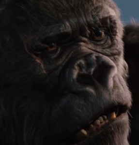 Create meme: king Kong 2005 gorilla, gorilla king Kong, king Kong face
