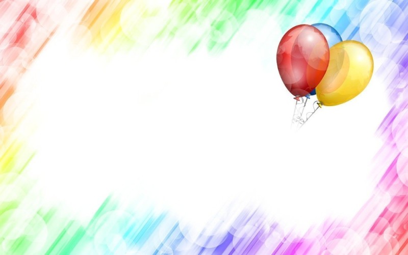 Create meme: background with balloons, festive background, balloon frame on white background
