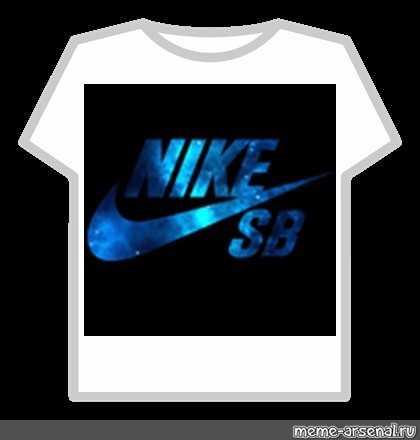 Create comics meme Nike t shirt roblox, nike, roblox t shirt black nike -  Comics 