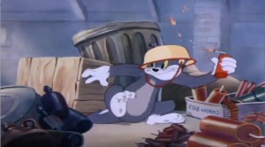 Create meme: Tom and Jerry cat, Tom and Jerry dynamite, Tom and Jerry