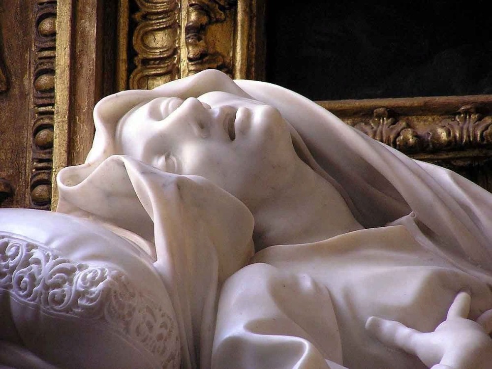 Создать мем: бернини скульптор экстаз святой терезы, блаженная людовика альбертони бернини, бернини святая тереза скульптура