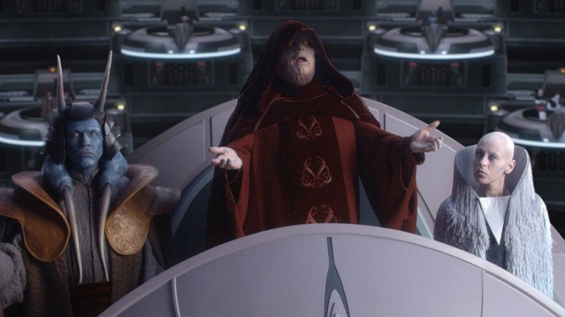 Create meme: Palpatine , Emperor Palpatine in the Senate, palpatine the attempt on my life left me scarred and deformed