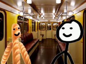 Создать мем: вагон, ретропоезд сокольники, московское метро