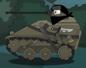 Create meme: cartoons about tanks homeanimations, cartoons about tanks