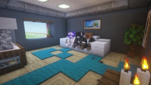 Создать мем: minecraft, майнкрафт комната, мини комнаты в майнкрафте