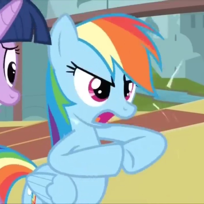 Create meme: rainbow dash , rainbow dash footage, rainbow dash 