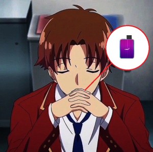 Create meme: guy anime, ayanokouji kiyotaka