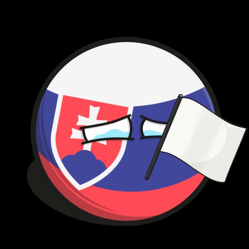 Create meme: Slovakia, countryball , polandball