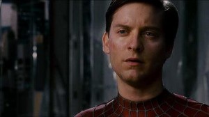 Create meme: spider man Tobey Maguire, Tobey Maguire