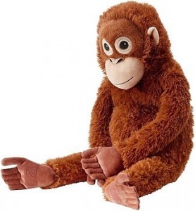 Создать мем: игрушка обезьяна, орангутан игрушка, дьюнгельског мягкая игрушка орангутанг