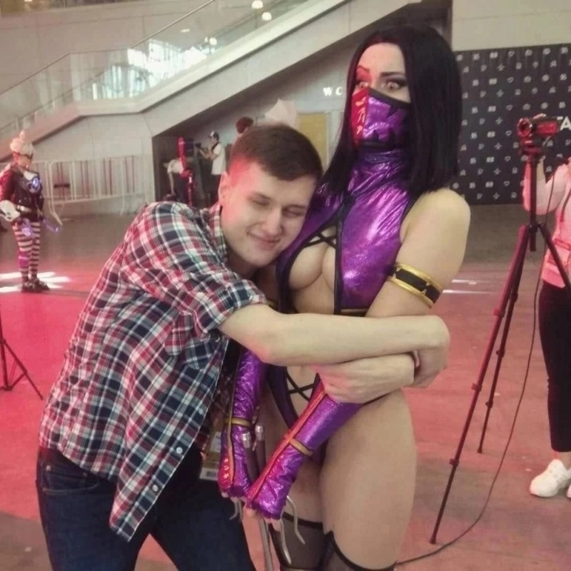 Create meme: milena mortal kombat, igromir, girl cosplayer