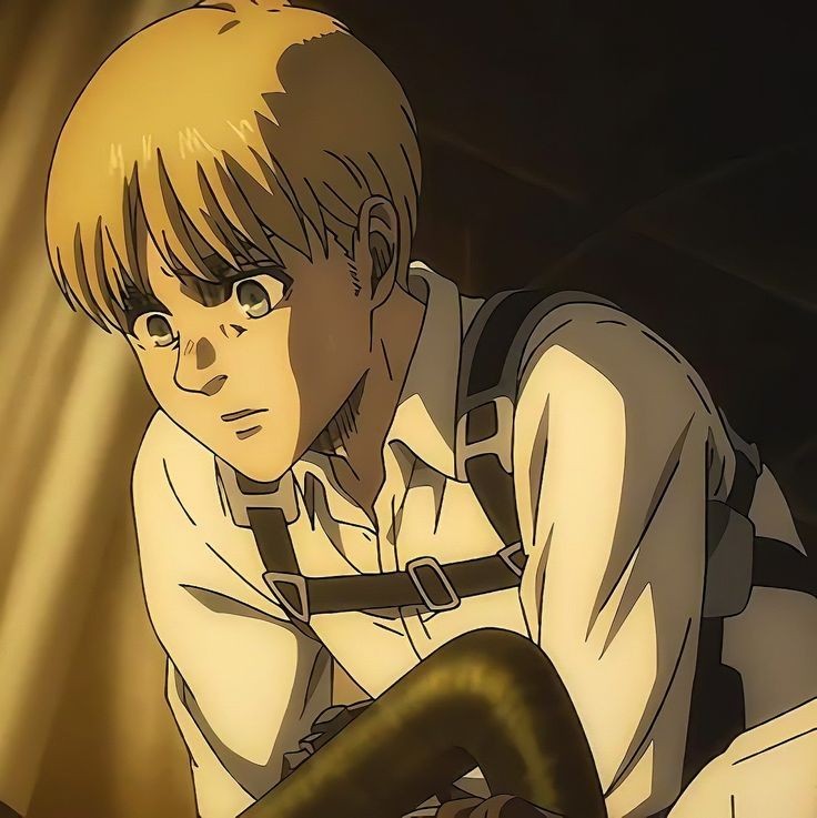 Create meme: Armin arlert, attack of the titans , onyankopon attack of the Titans