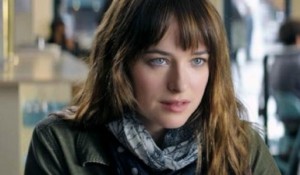 Create meme: 50 shades of grey Anastasia Steele, Dakota Johnson 50 shades of grey, fifty shades of grey