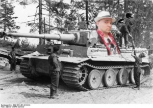 Create meme: Soviet heavy tanks, tiger tank