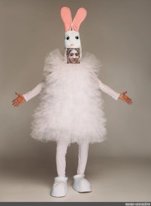Create meme: fiec's costume, rabbit costume, bunny-fiek costume