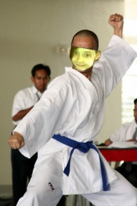 Create meme: karate, karateka