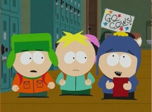 Create meme: south park I would be so happy, South Park Butters and Kyle, the walls of the Marshal South Park