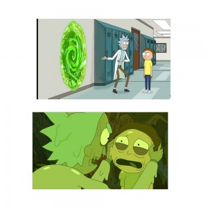 Create meme: Rick Rick and Morty, Rick and Morty