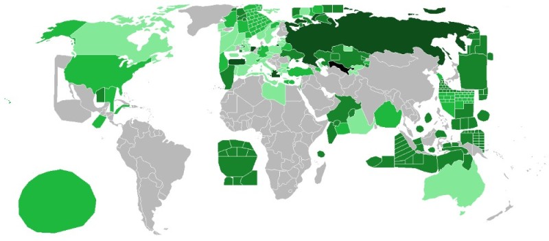 Создать мем: карта в мире, мировая карта стран, ареал распространения ислама