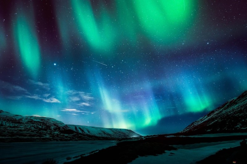 Создать мем: aurora borealis, северное сияние 4к, полярное сияние