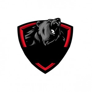 Create meme: grizzly logo, bear logo esports, FC Panther emblem