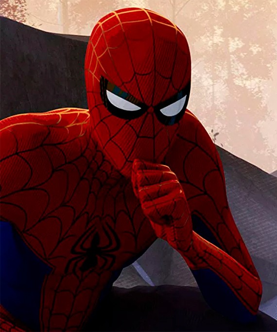 Create meme: superheroes spider-man, Spiderman universes through 2018, Miles Morales spider-man