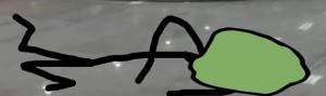 Создать мем: смайлик лягушка, простые граффити, зелёные очки