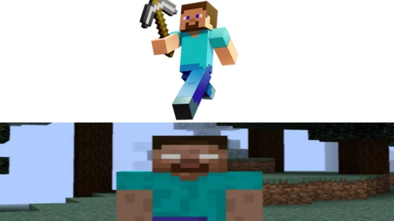 Create meme: minecraft , steve from minecraft, characters of minecraft steve