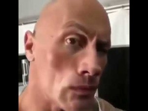 Создать мем: вайны карина кросс и давид, dwayne johnson eyebrow meme, скала джонсон мем взгляд