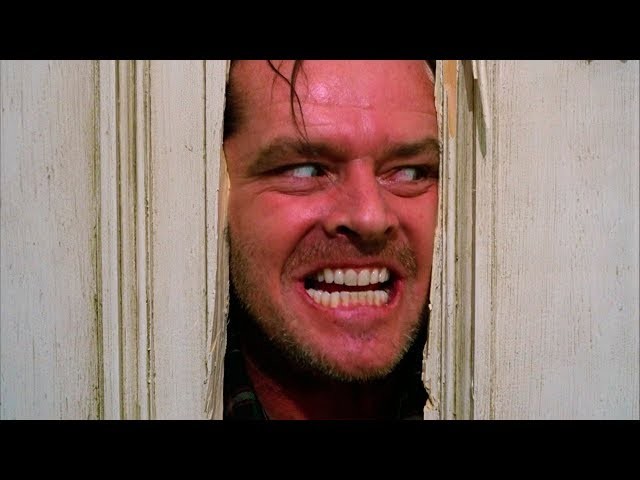 Create meme: The shining of Stanley Kubrick, Jack Nicholson , lights 