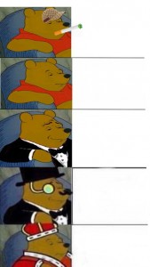 Создать мем: tuxedo winnie the pooh, винни пух мем шаблон, Винни-Пух