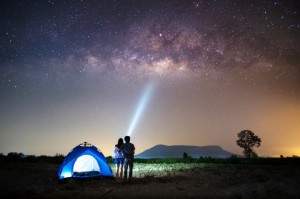 Create meme: the night sky, Starry sky, The Milky Way
