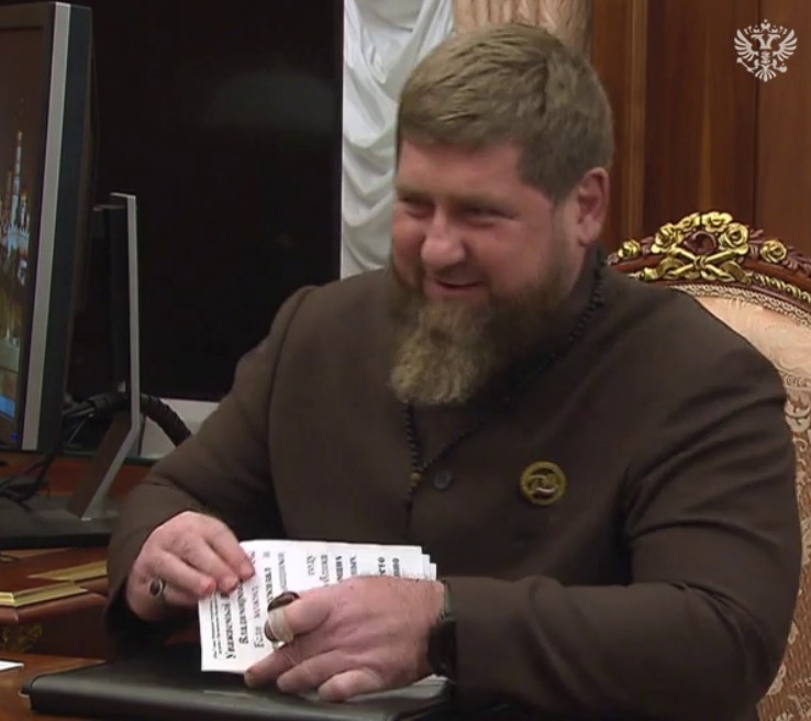 Create meme: Ramzan , the head of Chechnya , Ramzan Kadyrov 