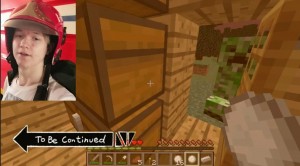 Create meme: minecraft survival, neighbor in minecraft, Minecraft