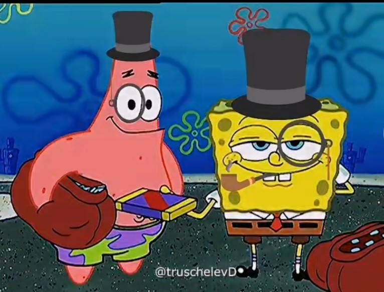 Create meme: spongebob spongebob, Patrick sponge, sponge Bob square 