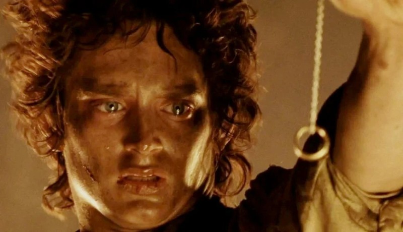 Create meme: the Lord of the rings Frodo and Sam, Frodo throws the ring, the Lord of the rings 