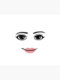Create meme: roblox face, female face roblox, the face of roblox