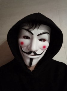 Создать мем: маска гая, гая фокса, маски анонимуса разукрашенные