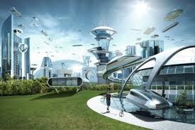 Create meme: futuristic architecture, future
