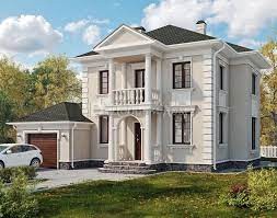 Создать мем: дом в классическом стиле, загородный дом в современном классическом стиле, проекты домов в классическом стиле