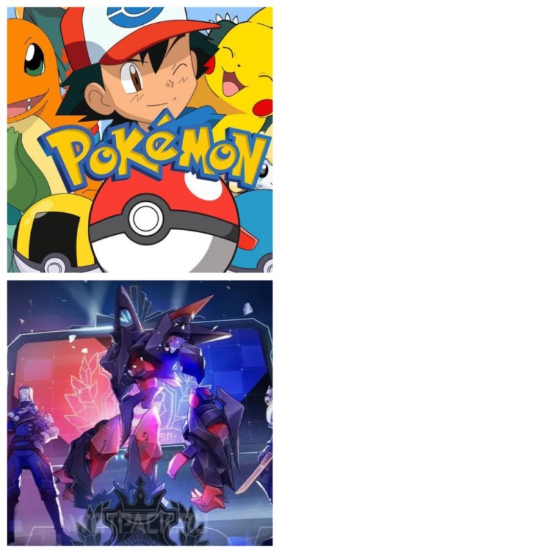 Create meme: pokemon battle, pokemon world, pokemon pokemon