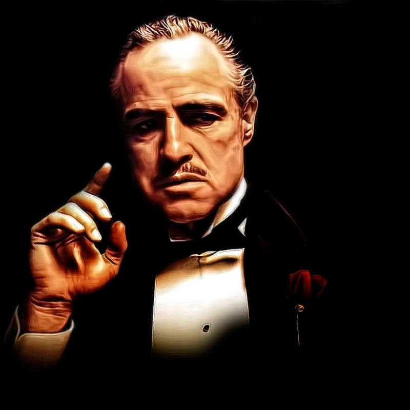 Create meme: meme of don Corleone , Vito Corleone, don Corleone 