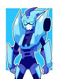 Create meme: Transformers Animated Blair, blurr, transformers tfa blurr