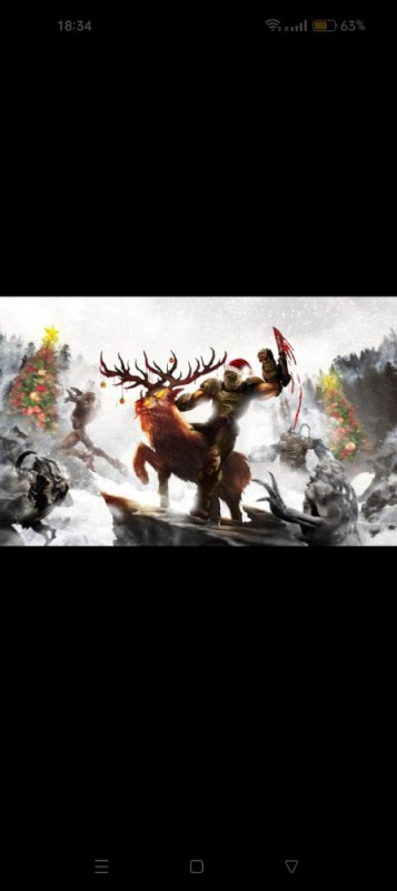 Создать мем: санта-клаус 2, новогодние обои, йоль викинги арт