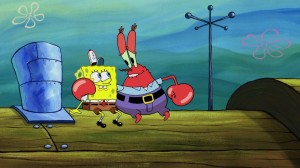 Create meme: Mr. Krabs spongebob, sponge Bob square pants